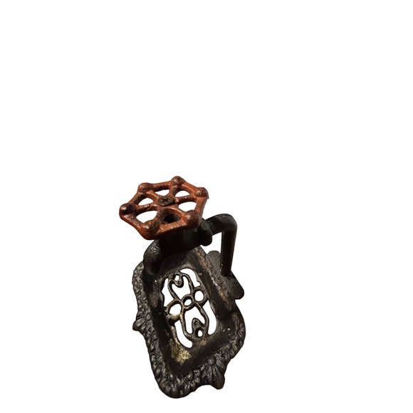 Vintage‎ Cast Iron Soap Dish Rustic Faucet Design Bathroom Decor main image 1